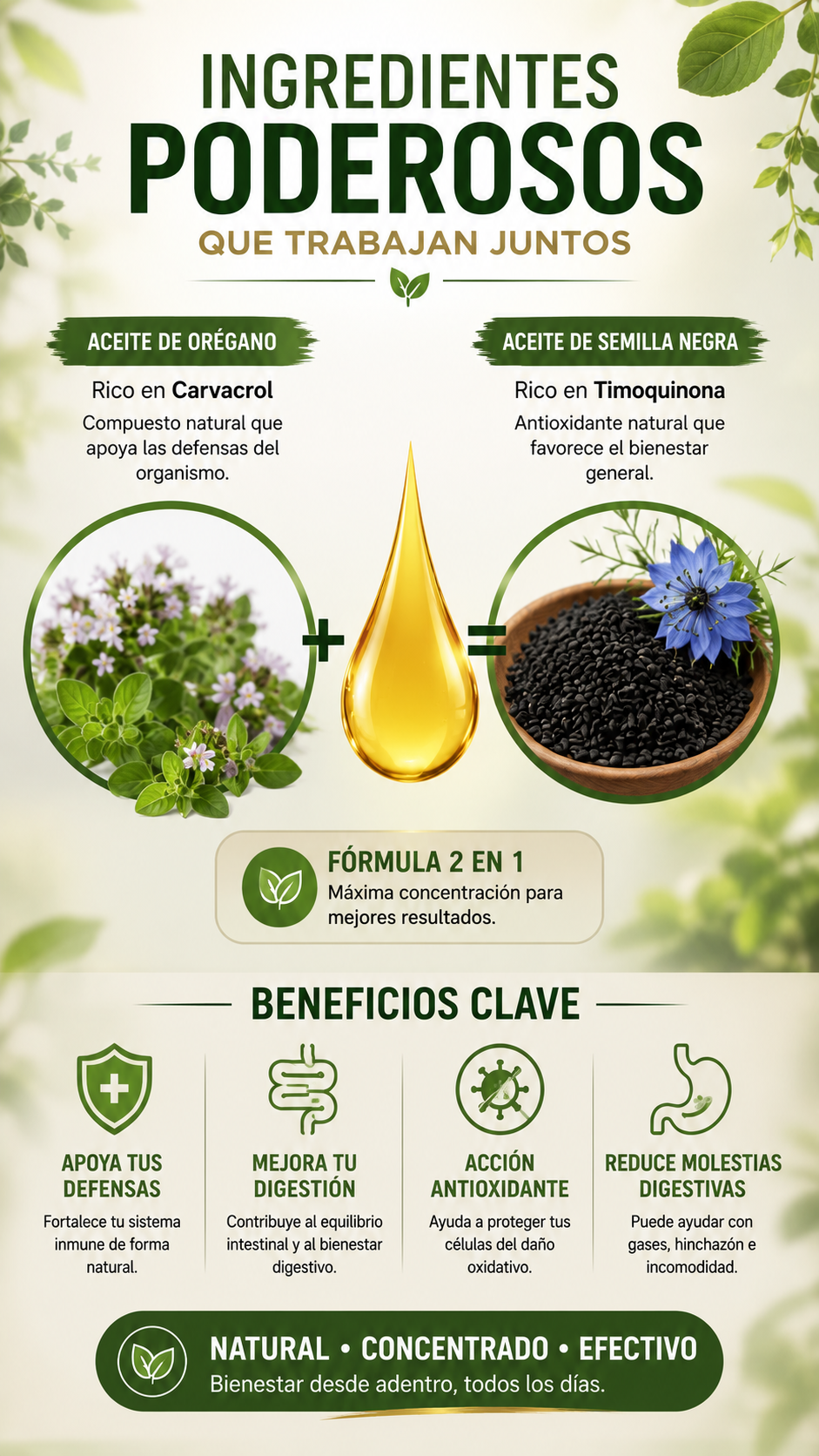 Frasco Oil of Oregano - Microingredients