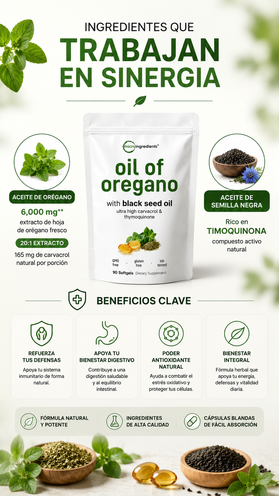 Oil of Oregano - Microingredients