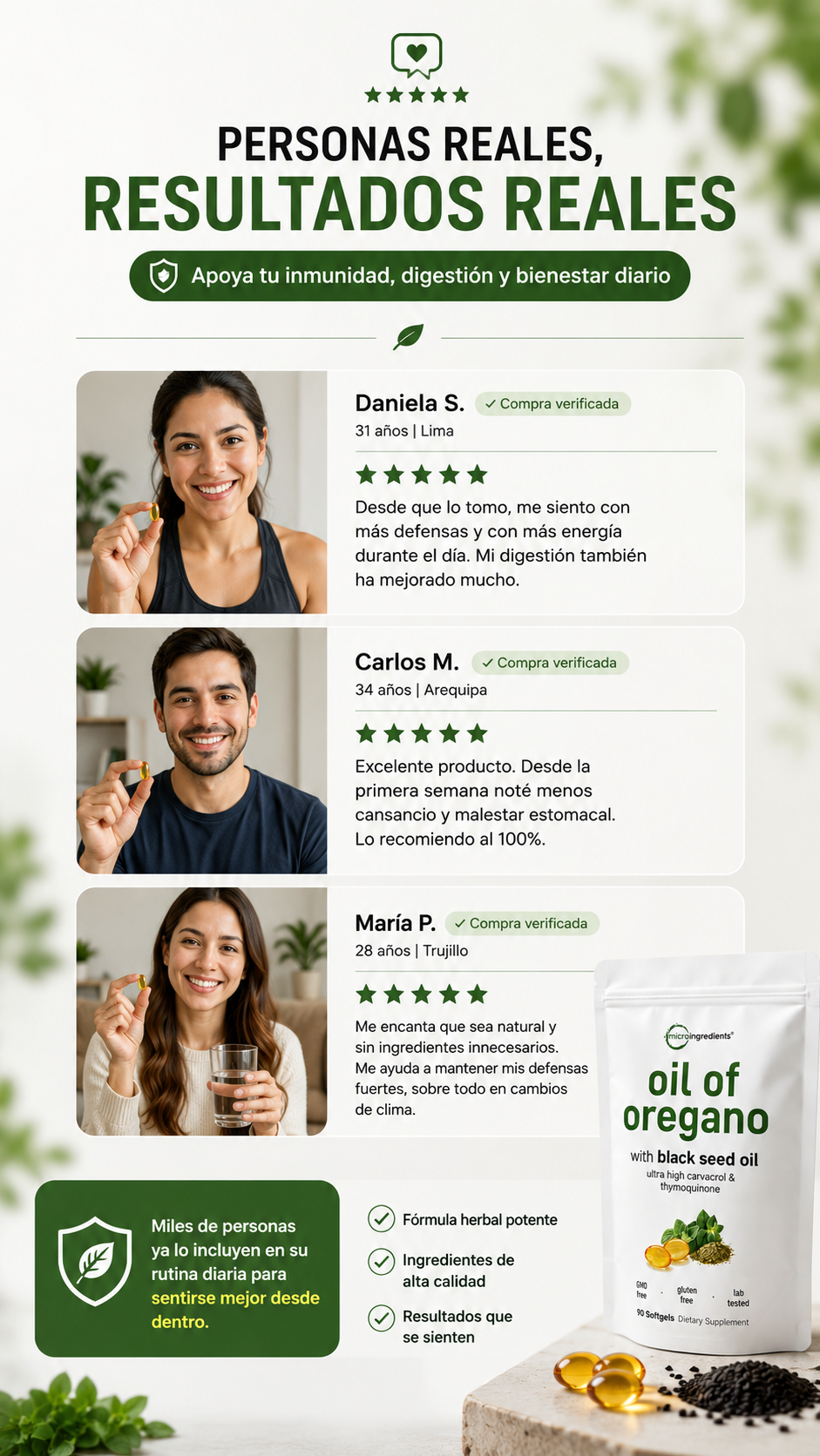 Oil of Oregano - Microingredients